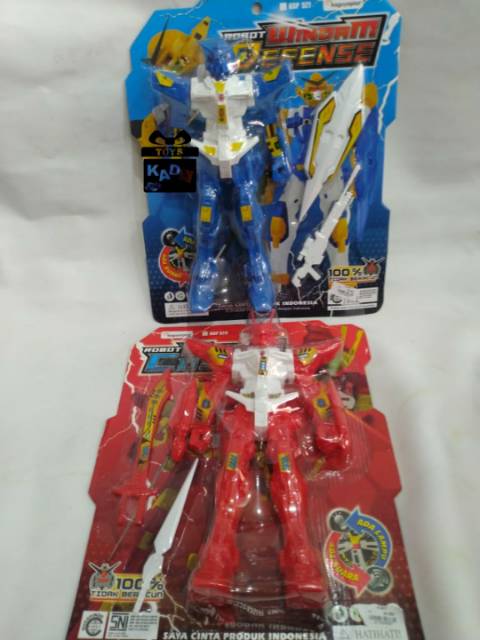 Mainan Anak Robot Windam Cosmic Dan Windam Defense
