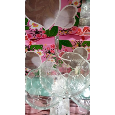 SOUVENIR MANGKOK BOLA BAHAN BELING ATAU KACA HARGA SUDAH TERMASUK BOK