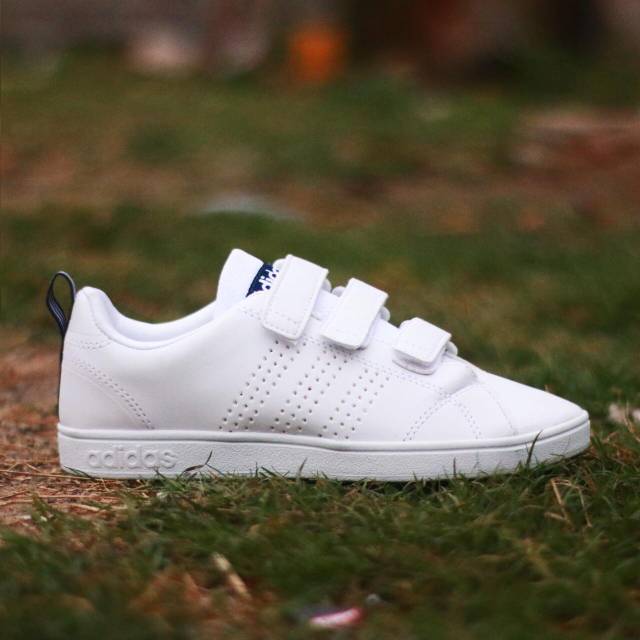 ADIDAS NEO ADVANTAGE VELCRO WHITE NAVY