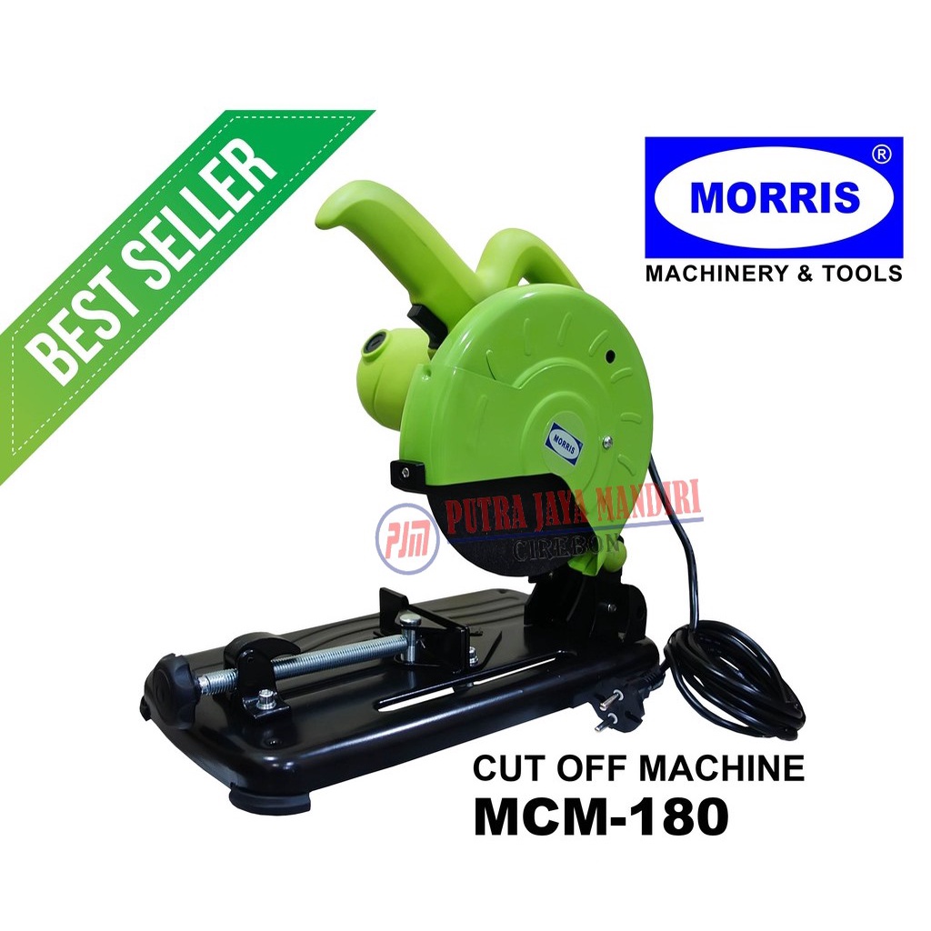 Morris MCM 180 Cut Off 7 Inch / Alat Potong Besi 7 Inch / Mesin Potong Besi Alumunium Kayu