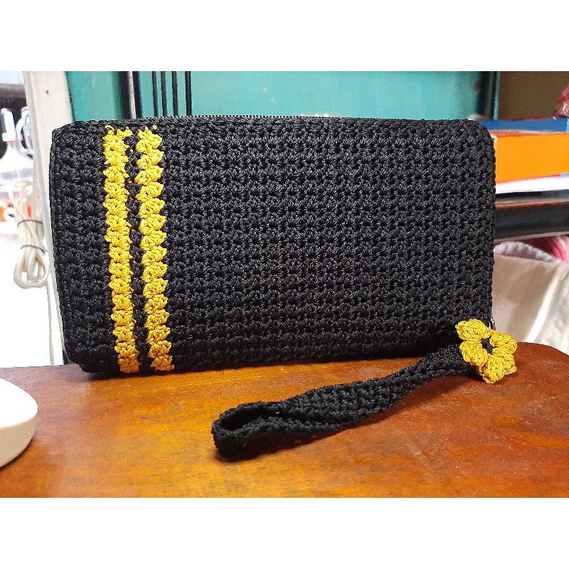 [COD] dompet panjang wanita dompet rajut