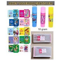 

PAHE 100 LEMBAR AMPLOP LEBARAN [KECIL] UNIK GRATIS PLASTIK DAN LEM