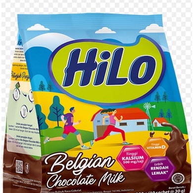 

HiLo Belgian Chocolate 300gr isi 10 sch