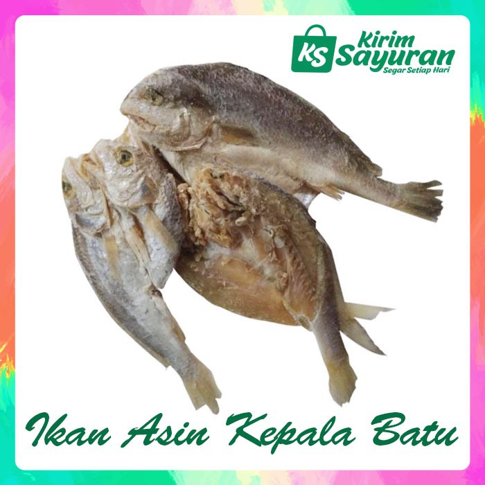 

IKAN ASIN KEPALA BATU (250 GR)
