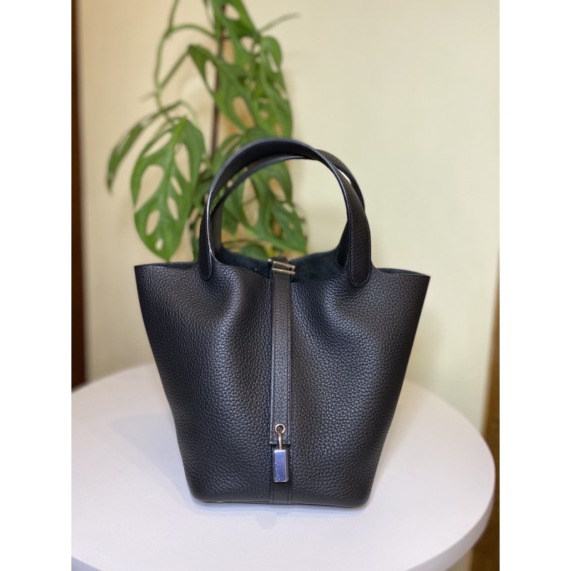 hermes picotin lock 18 noir