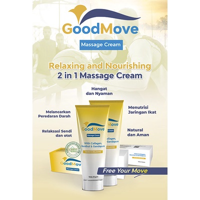 GoodMove Krim Otot dan Sendi Relaxing and Nourishing Massage Cream