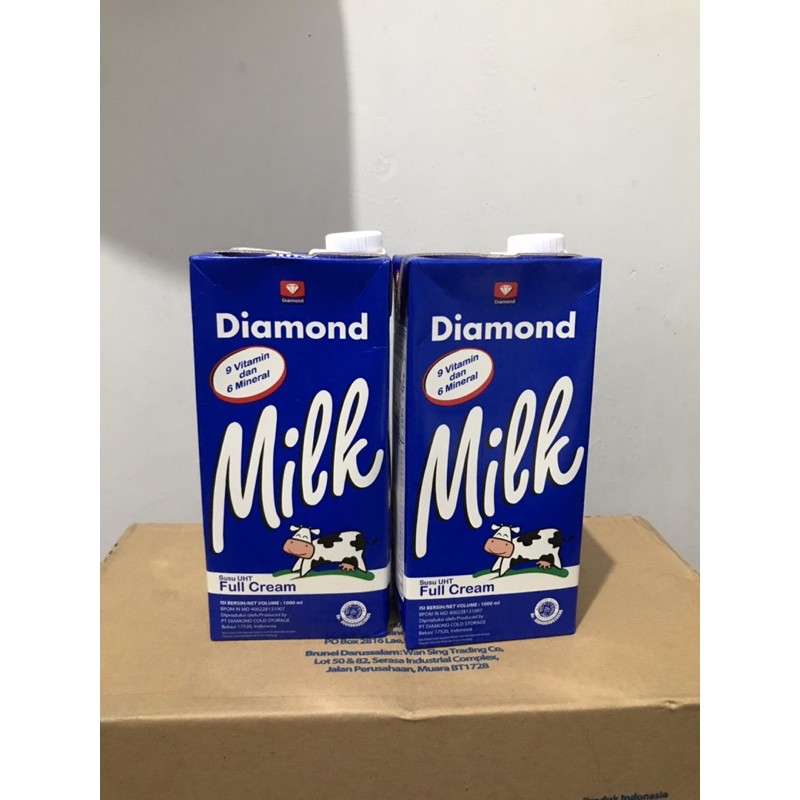

{TERLARIS} SUSU UHT DIAMOND 1000ML FULL CREAM