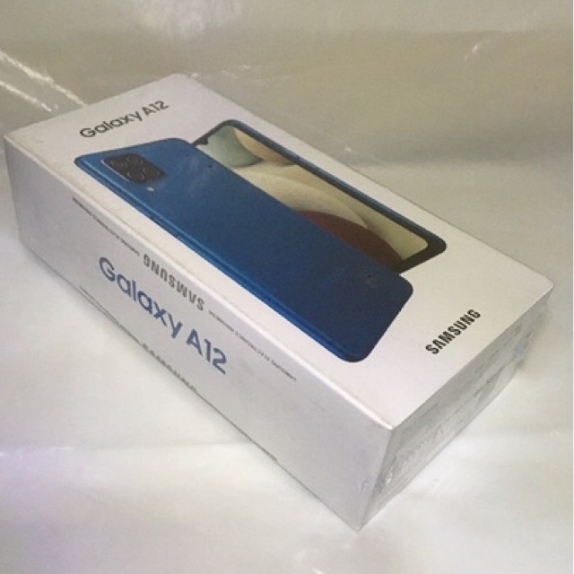 Jual Samsung A12 BIRU 6/128 BARU SEGEL RESMI | Shopee Indonesia