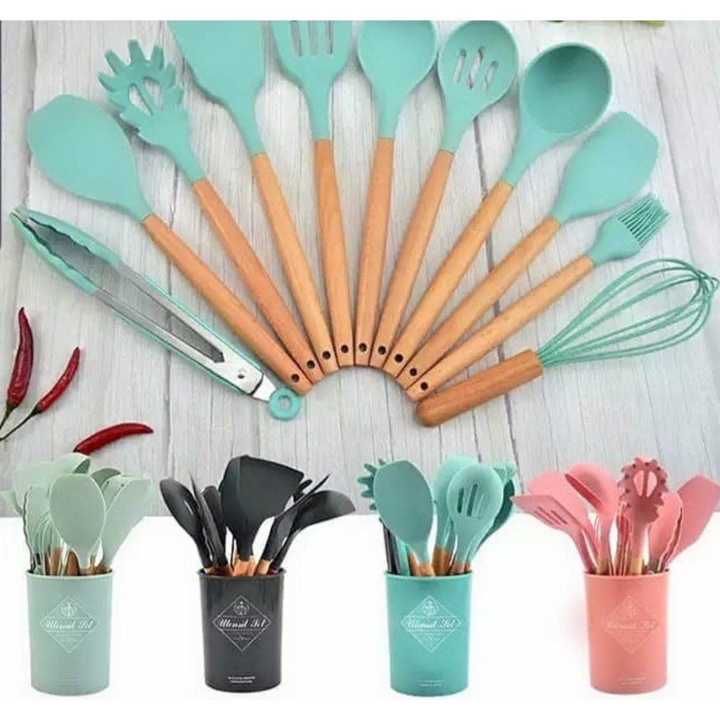 Sutil Set Peralatan Masak 12in1 (Spatula 12in1)