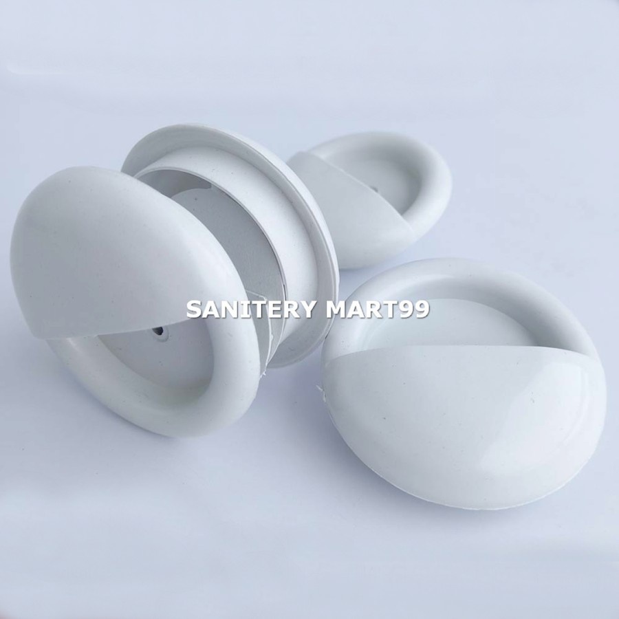 TARIKAN BULAT PINTU KAMAR MANDI PVC PLASTIK HANDLE PEGANGAN