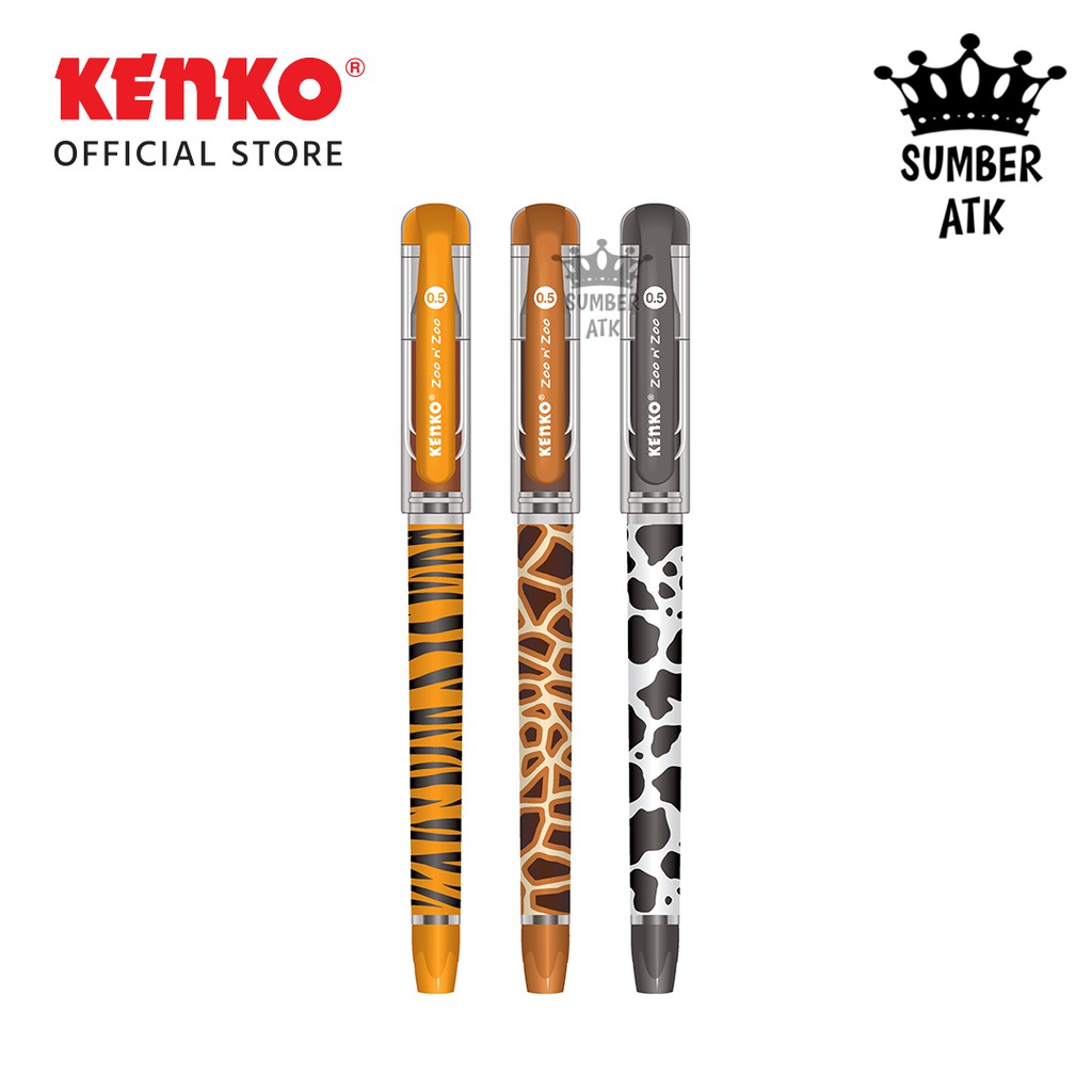 

Pena / Pulpen KENKO KE-20 (Zoo n' zoo) Black Random Color
