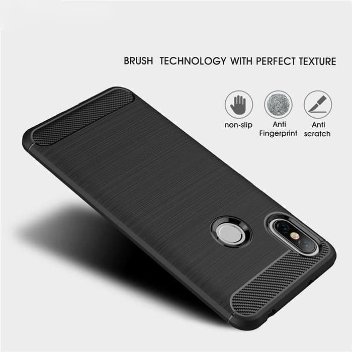 CASE SLIM FIT CARBON IPAKY XIAOMI POCOPHONE M3 PRO 5G SOFTCASE - FA