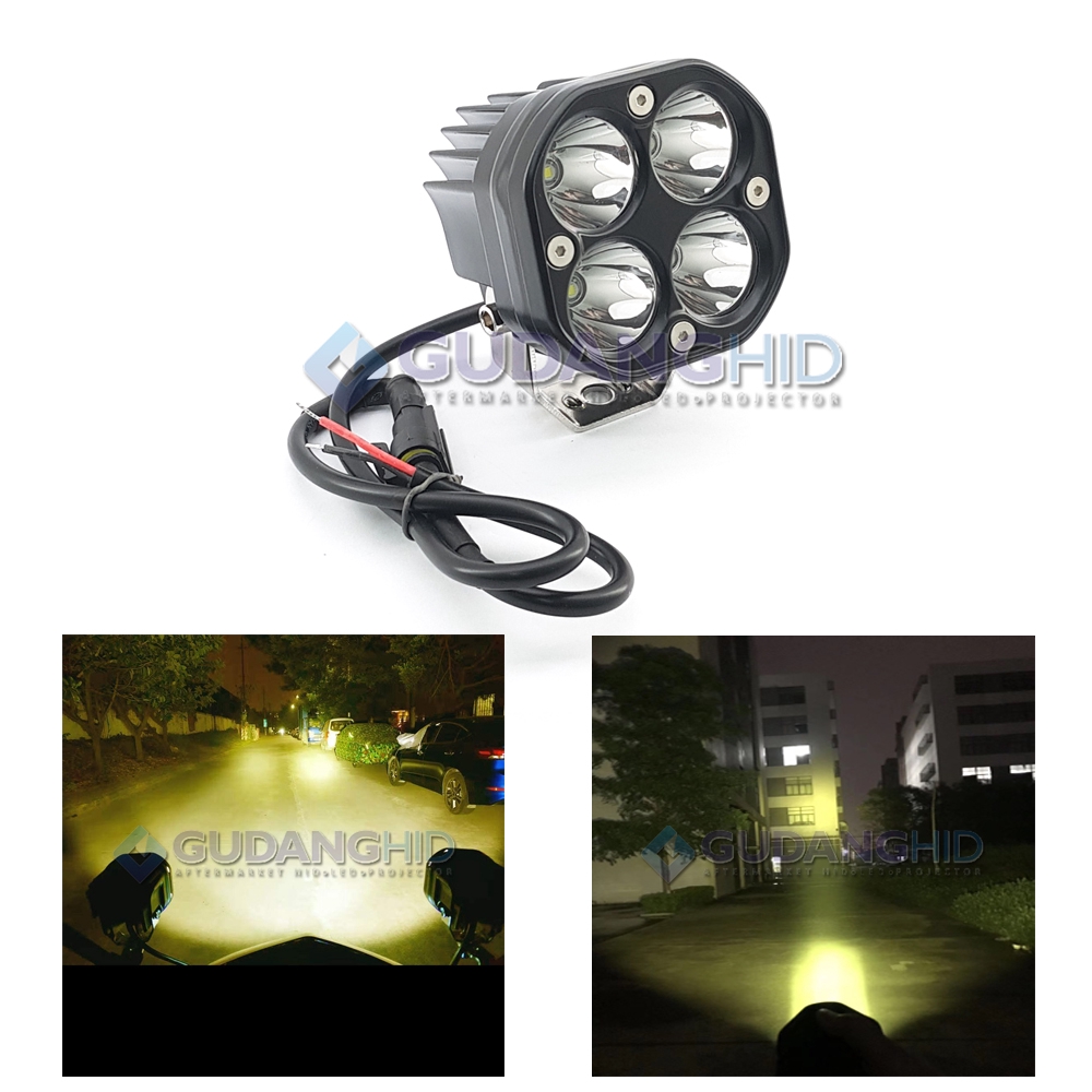 Lampu Tembak Sorot LED Cree 40W CWL 4 Mata LED Cree XML Super Terang