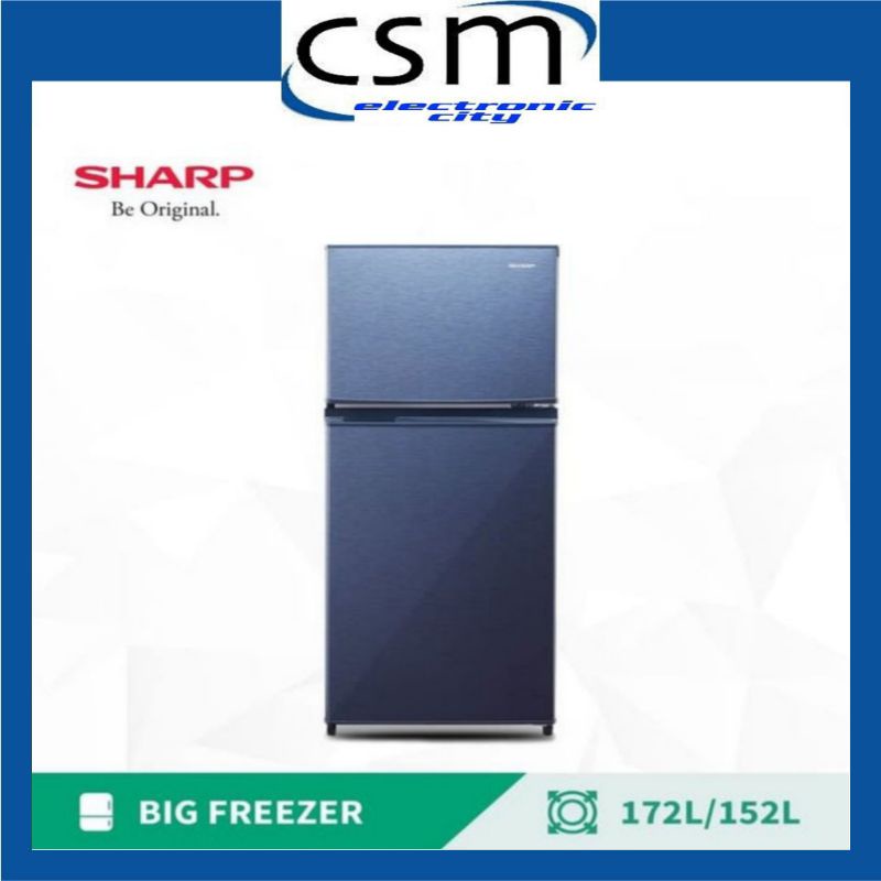 KULKAS SHARP SJ 195 MD LEMARI ES 2 PINTU SJ195MD SJ 195MD