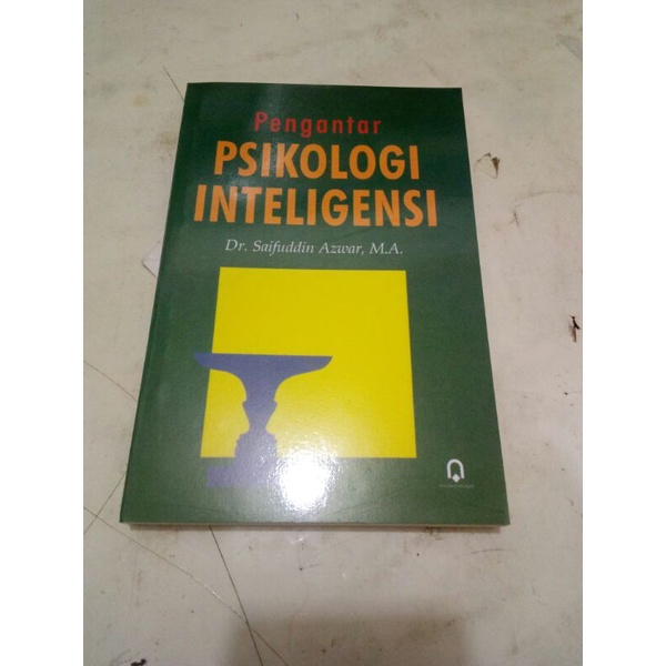 Pengantar Psikologi Inteligensi - Saifuddin Azwar