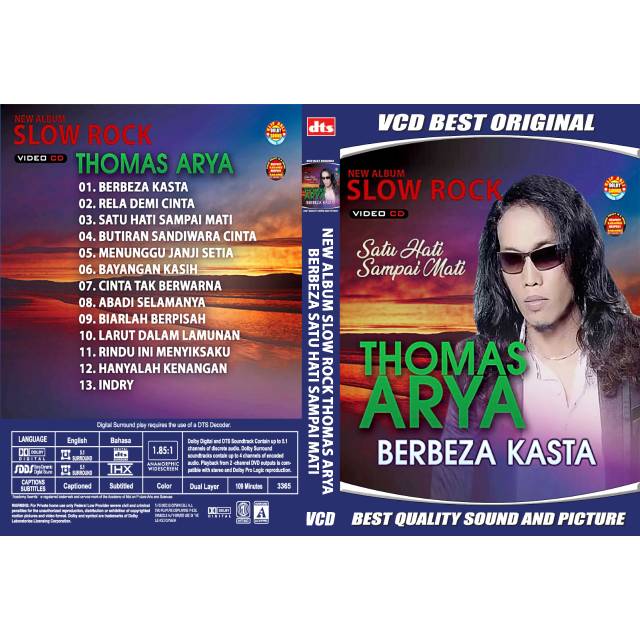 KASET VCD LAGU BARU THOMAS BERBEZA KASIA