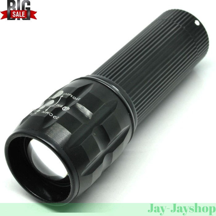 Senter LED Flashlight Cree Q5 2000 Lumens LARIS