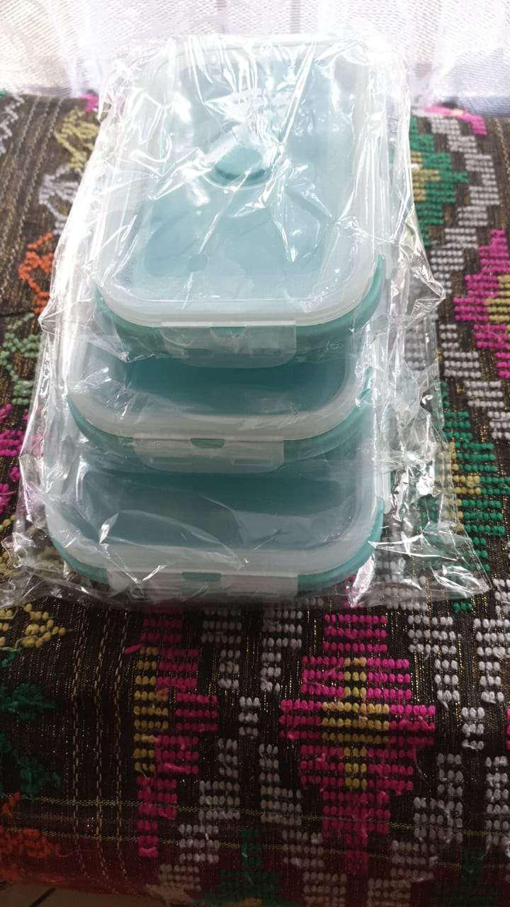 Kotak Makan Lipat - Lunch Box Food Grade - Hd005