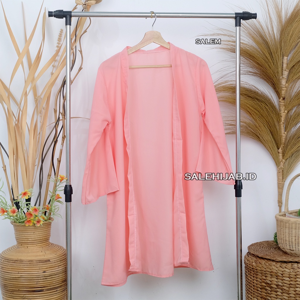LONG CARDIGAN WOLFIS PREMIUM (cardi / cardy woolpeach)-SALEM