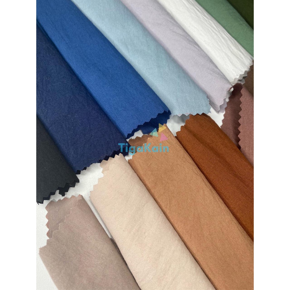 0.5 Meter Kain Jasmine Airflow Semi Crinkle