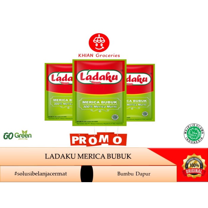 

Ladaku Merica Bubuk 4gr Original [ Khian Groceries ]