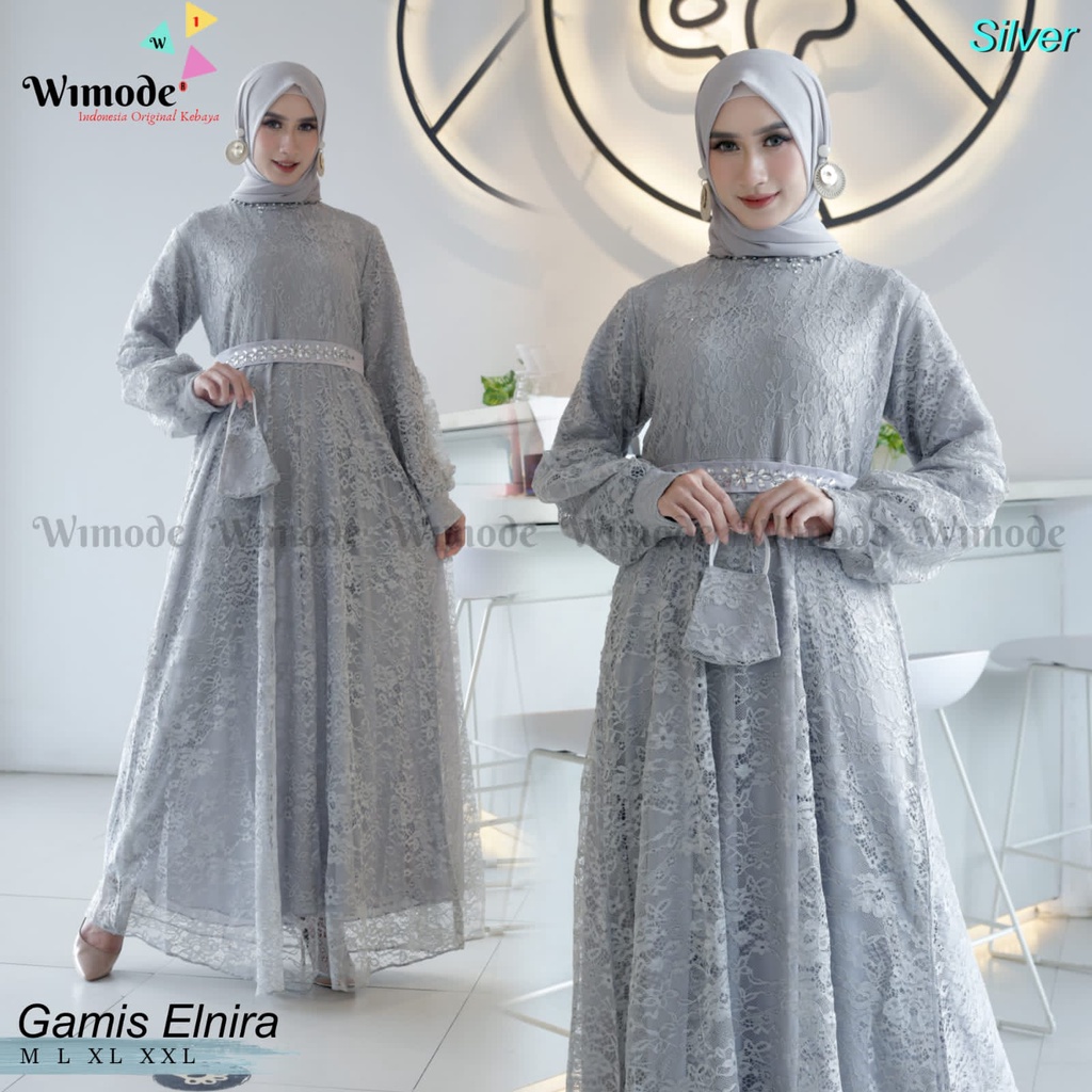 Realpuct gamis brukat taro//gamis brukat muslim//gamis lavender