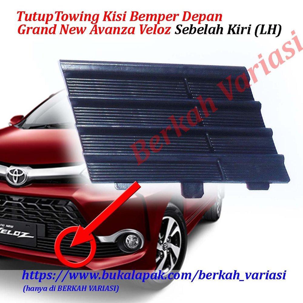 Jual Cover Towing Tutup Derek Kisi Bemper Depan Grand New Avanza Veloz Indonesia Shopee Indonesia