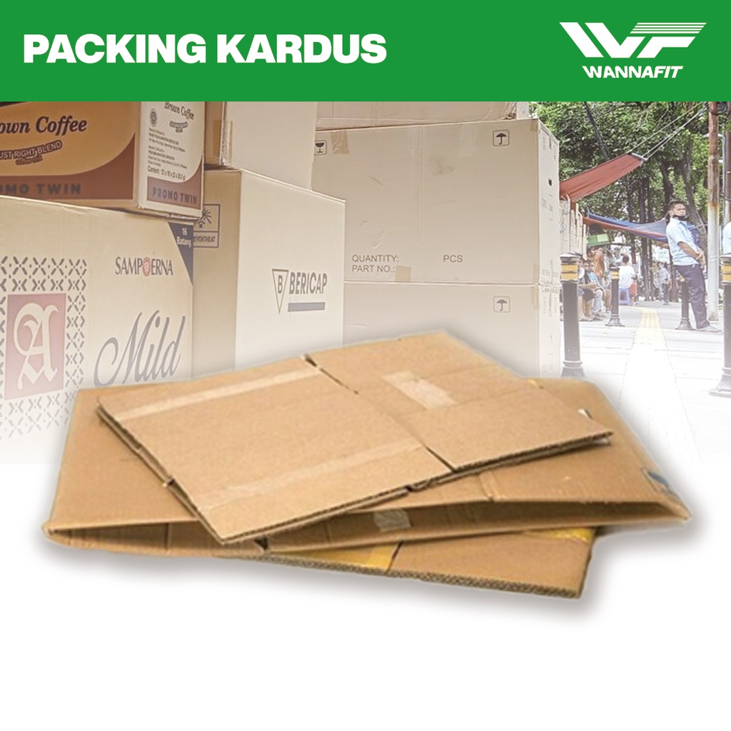 

packing pake kardus paket aman