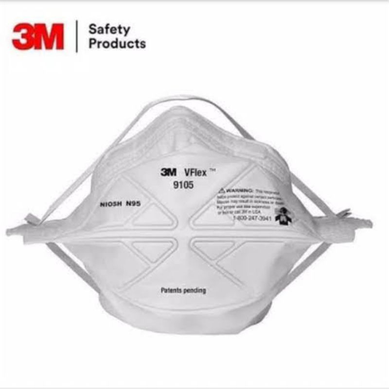 Masker NIOSH N95 3M Vflex 9105