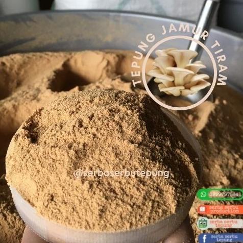 

Tepung Jamur Tiram Kemasan 250gr (Sudah Dinkes PIRT & LPPOM MUI)