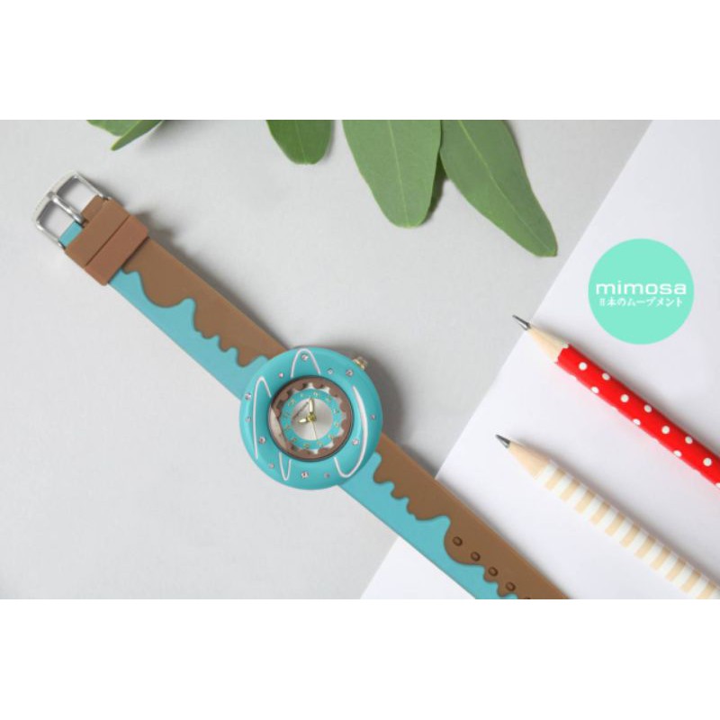 Jam Tangan Wanita Mimosa Original Model Donut Garansi Resmi 1 Tahun Gratis Ongkir COD