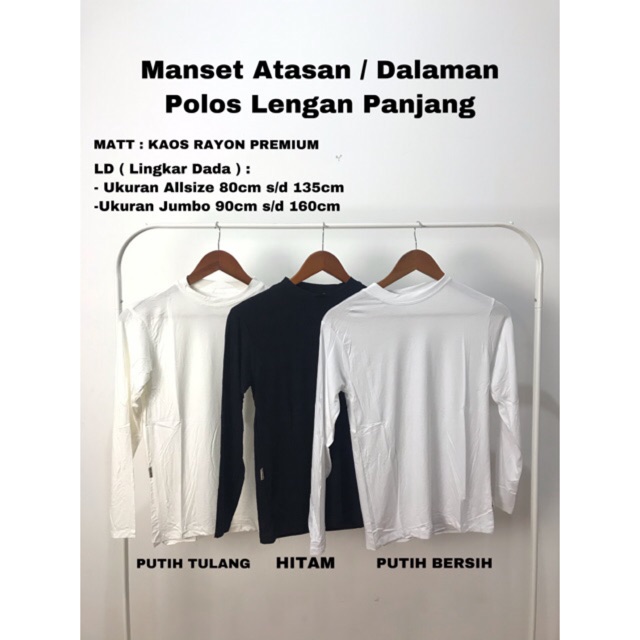  Manset  Baju  Atasan Dalaman Wanita  Bahan Kaos Rayon Premium 