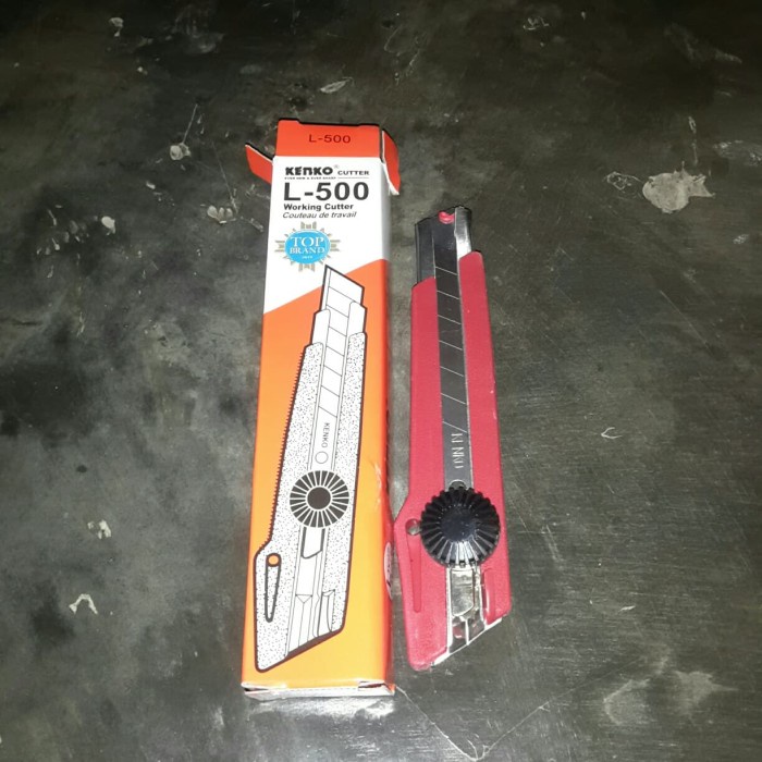 

Terbatas Cutter/Pisau Potong Kenko L-500 Bergaransi