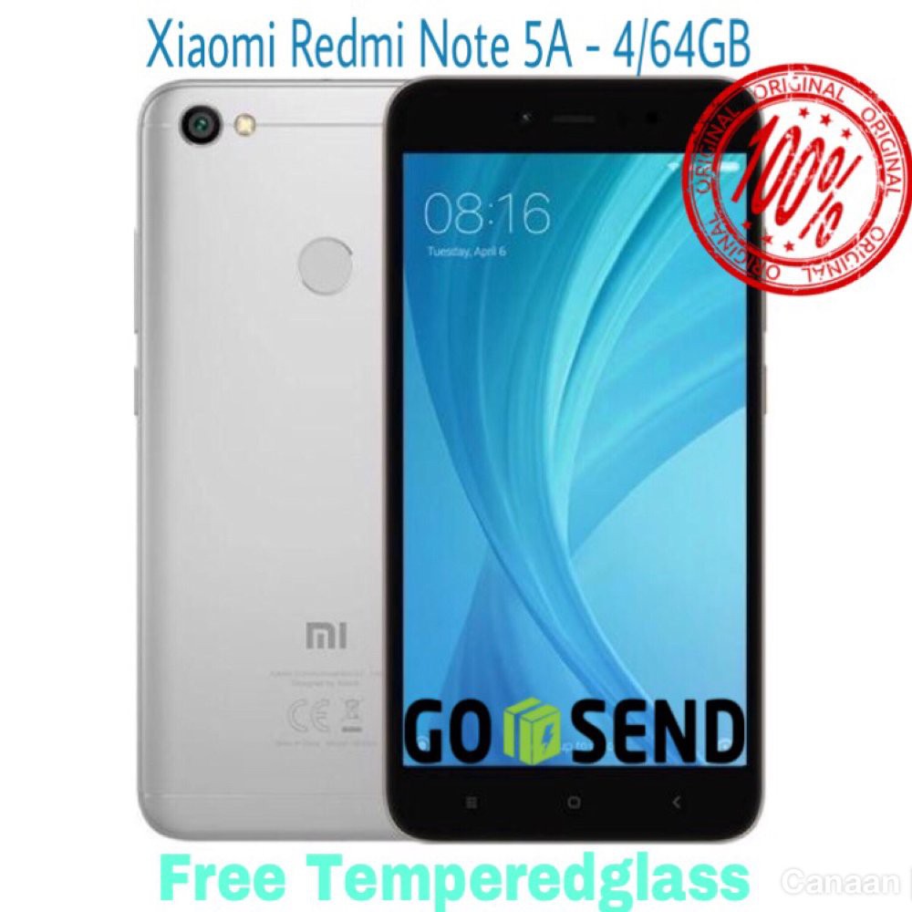 Jual XIAOMI REDMI NOTE 5A RAM 4GB ROM 64GB GREY DISTRIBUTOR Limited