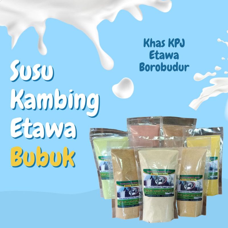 

Susu kambing PE bubuk KPJ ETAWA BOROBUDUR