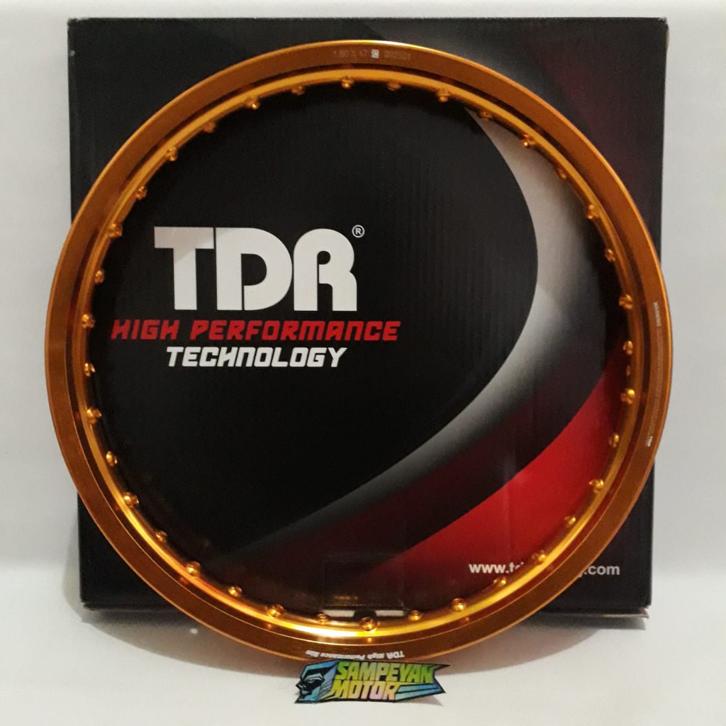 Velg TDR Racing W Shape Gold 17 X 120 140 160 185 215 250 300