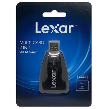 Lexar Multi Card Reader 2 in 1 USB 3.1 SD dan MicroSD - Card Reader