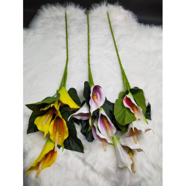  Bunga  Plastik  Calla Lilly MA4182 Shopee  Indonesia