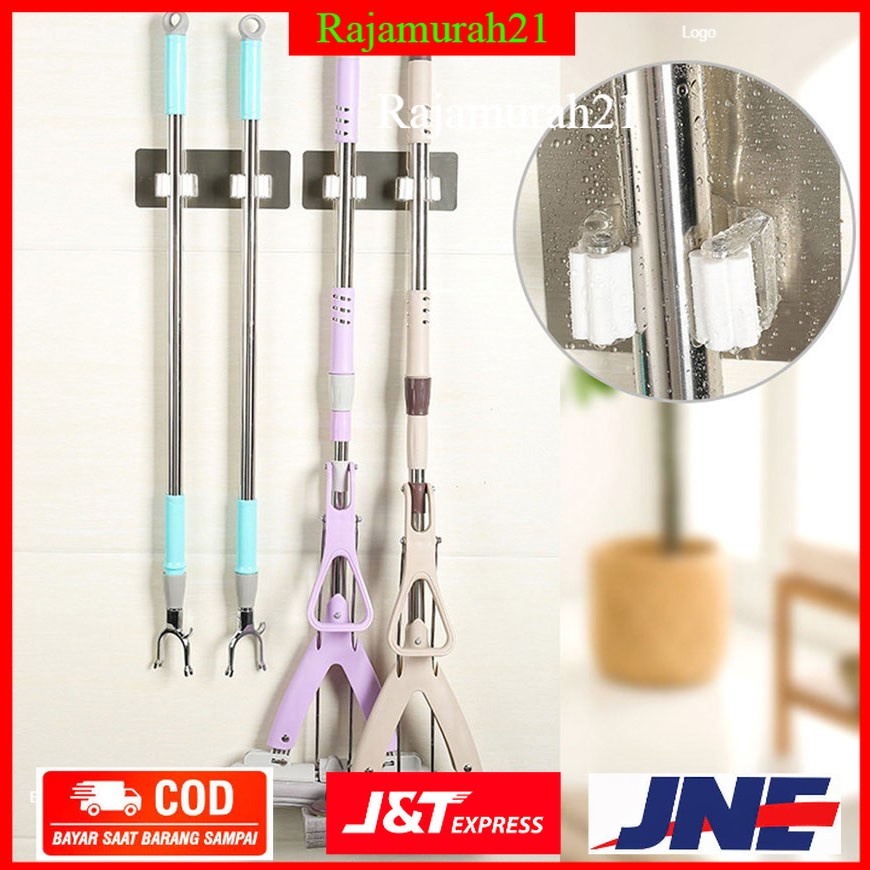 Hanger Hook Gantungan Sapu Pel Multifungsi 1PCS - GF-0106