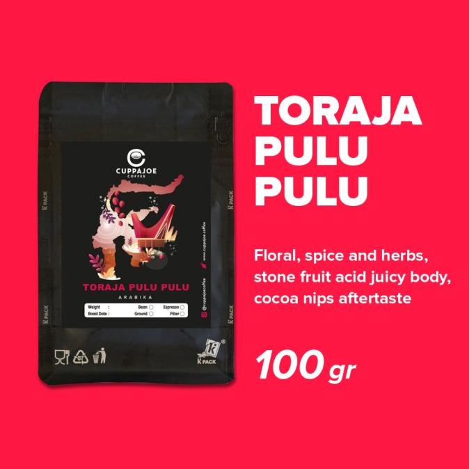 

[ COD ] Kopi Arabika Toraja Pulu Pulu 100 gram (Biji/Bubuk) EKSLUSIF Kode 723