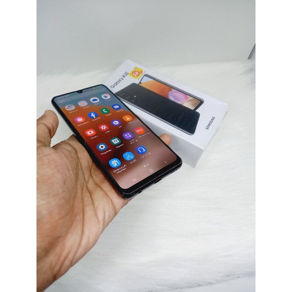 Samsung galaxy a32 rom128gb Ram6gb hp handphone second seken bekas murah lengkap-3