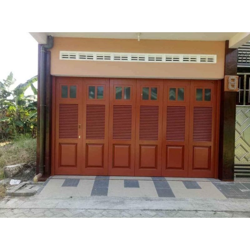 pintu garasi model sliding dan lipat