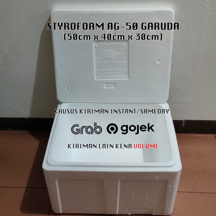 

Senikertas- Styrofoam Box Ag 50 Tebal (50X35X30) -Kertas-Seni.
