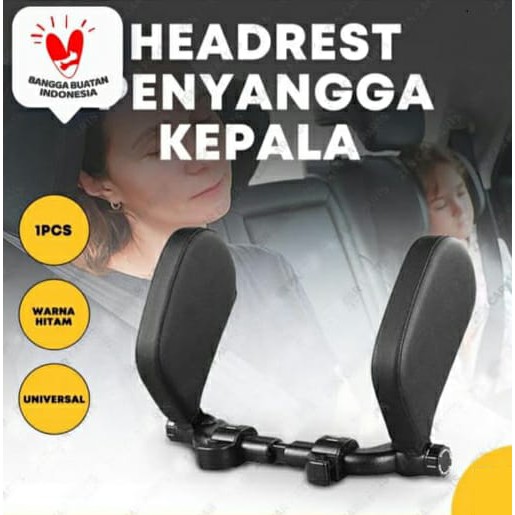 Headrest Penyangga Sandaran Kepala Mobil Universal Murah/Bantal Penyangga Kepala Mobil Universal