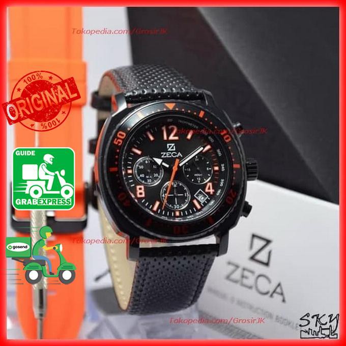 Jam Tangan-Sale-Terbaik-84S01 Jam Zeca Pria Terbaru Original Sporty | Jam Zeca Cowok