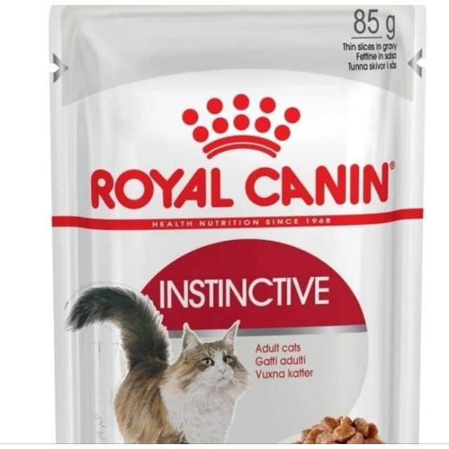 Royal canin pouch Instinctive 85 gr makanan kucing 85gr