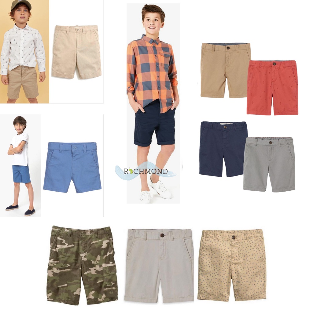 RICHMOND CELANA PENDEK CHINO ANAK LAKI-LAKI HM 1