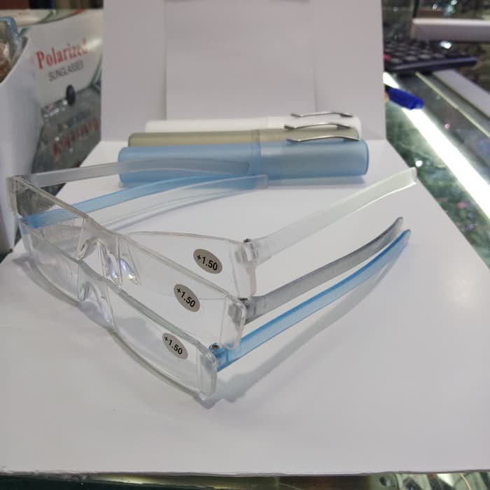 KACAMATA PLUS BACA ANTI PATAH PECAH WANITA PRIA