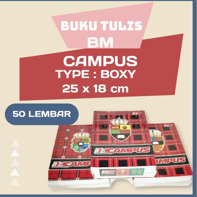 

Office & Stationery | Buku Tulis | Buku Tulis Bmc Campus 50 Lembar | Best Seller