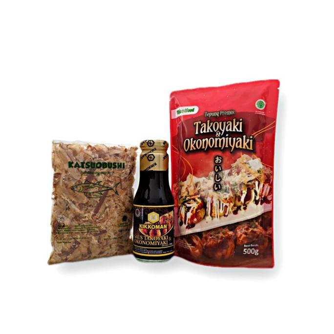 

vikriyansatyaveta5694 Paket Takoyaki Hemat TITIANDFOOD dengan KIKKOMAN Saus Takoyaki 300gram TERLARIS TERPERCAYA ORIGINAL